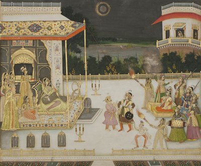 Queen Udham Bai Entertained by Mir Miran